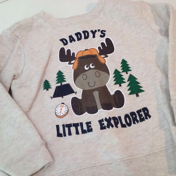 Bulk Lot(3) Tops 24mos Garanimal Moose Explorer Giraffe AllStar Carters Dinosaur - Picture 9 of 16